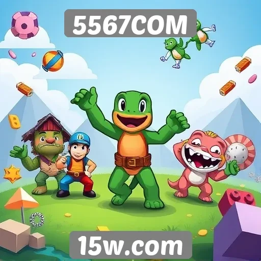 5567COM oferece jogos variados para diferentes públicos